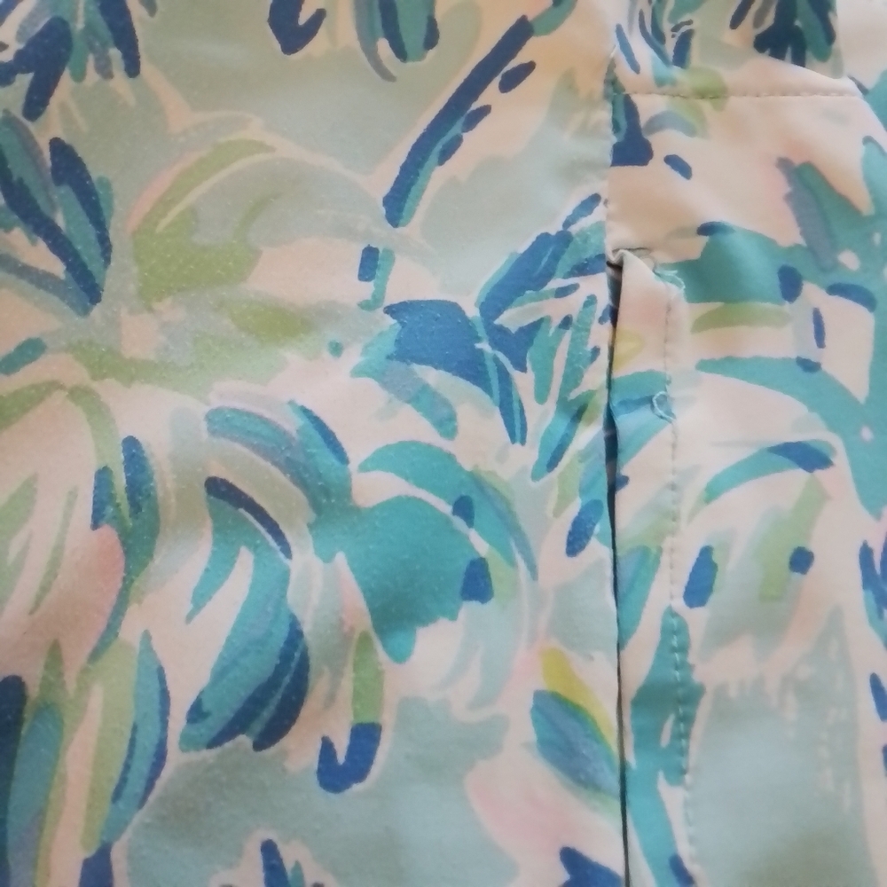 Lilly Pulitzer Johana Cover-Up Shift Dress Blue Ibiza Cabana Cocktail - L - Picture 14 of 15